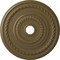 Ekena Millwork Cole Ceiling Medallion (Fits Canopies up to 9 1/8"), 25 3/8"OD x 3 3/8"ID x 1 3/8"P, Mississippi Mud CM25COMMF - alternate 1